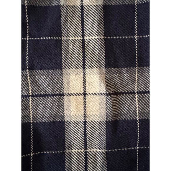 H&M Kids Navy Blue Plaid Pull-On Pajama PJ Cozy Pants Big Boys Size 8 - Picture 13 of 13